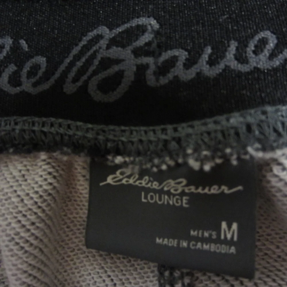 Eddie Baure men's M  Lounge‎ Sweatpants pull on pants , grey, cozy comfy